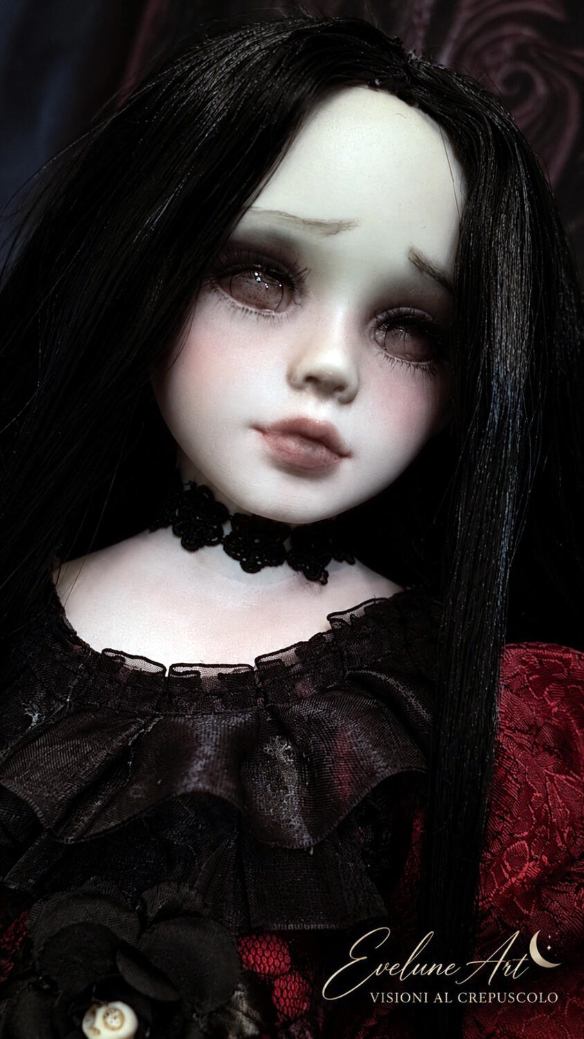 Ardesia Bambola Goth Dark Academia