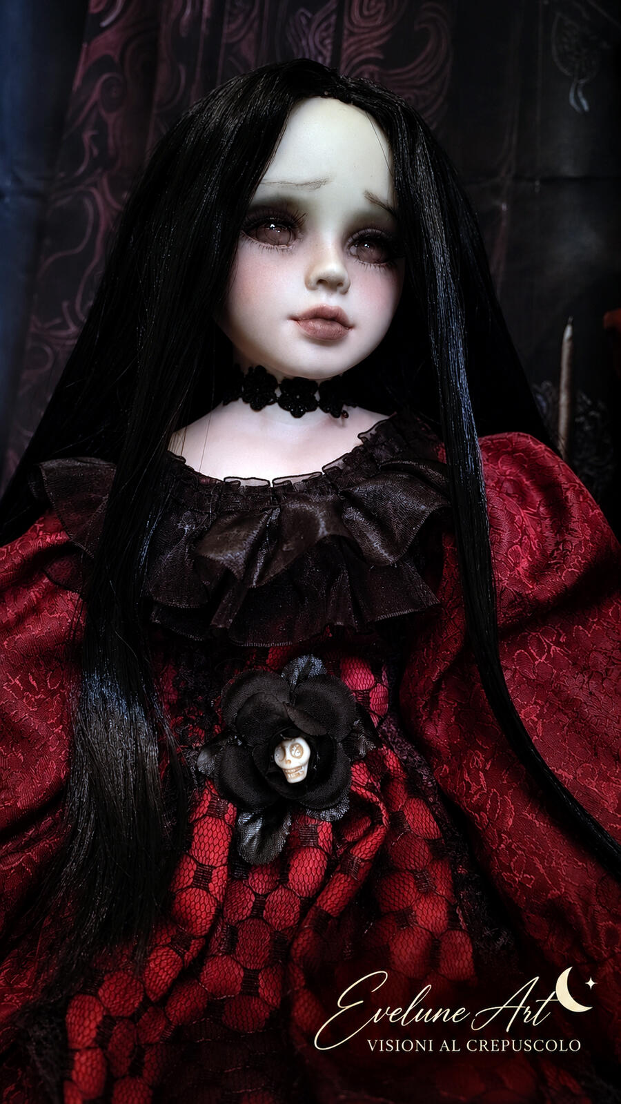 Ardesia Bambola Goth Dark Academia