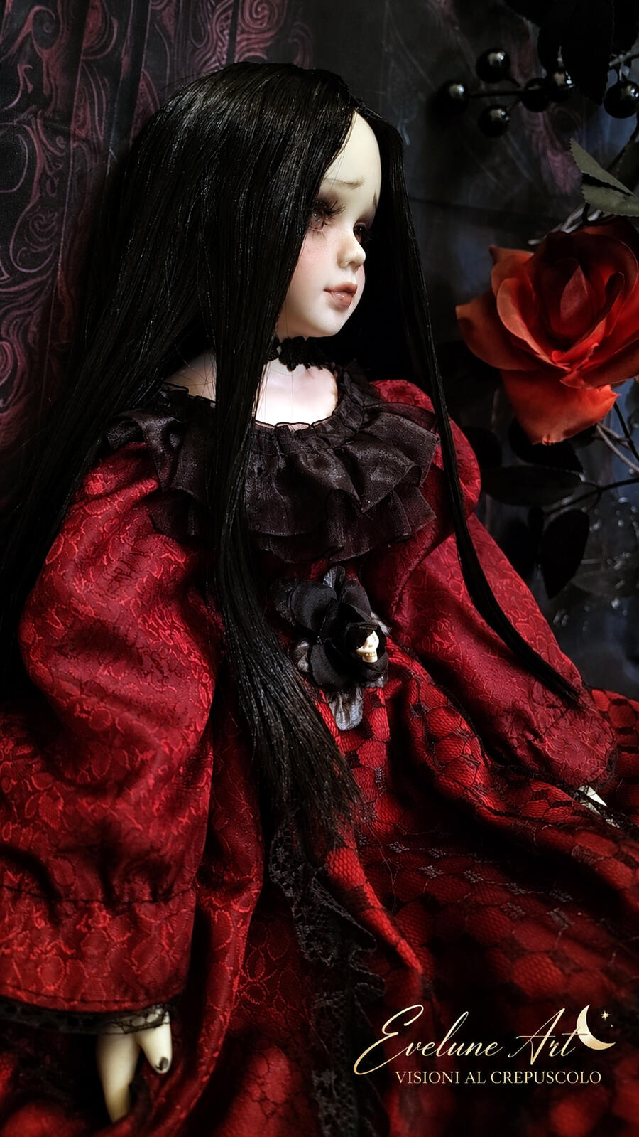 Ardesia Bambola Goth Dark Academia