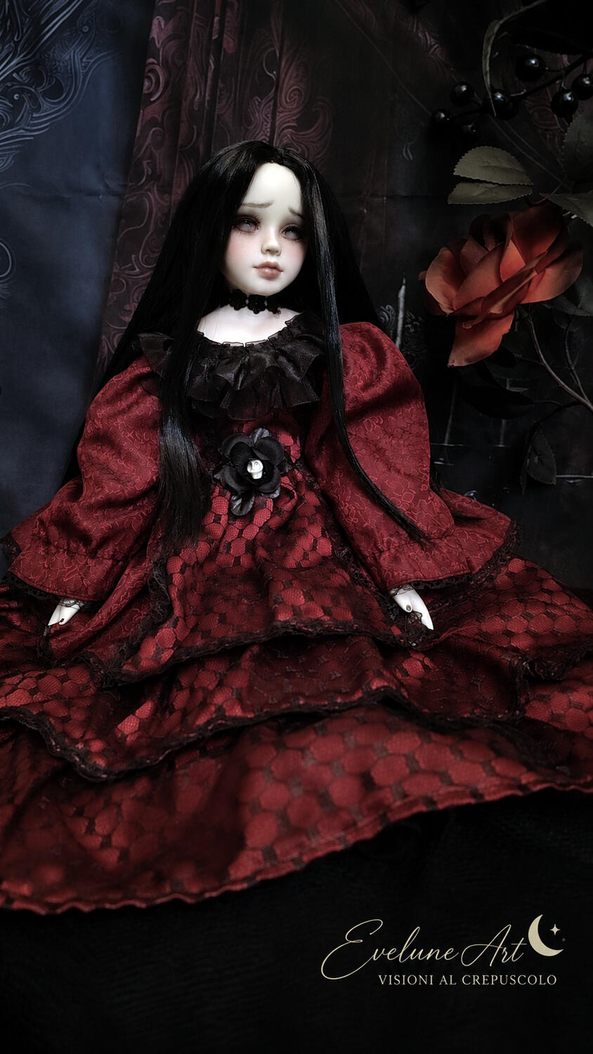 Ardesia Bambola Goth Dark Academia