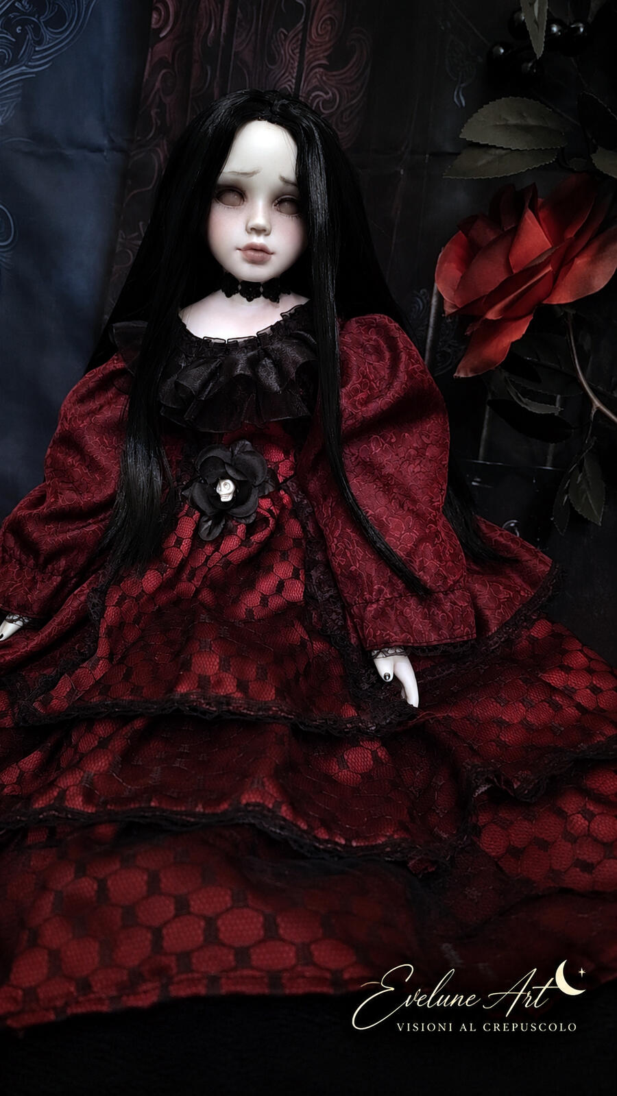 Ardesia Bambola Goth Dark Academia