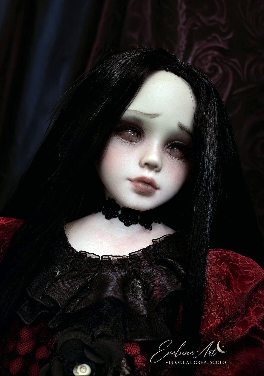 Ardesia Bambola Goth Dark Academia