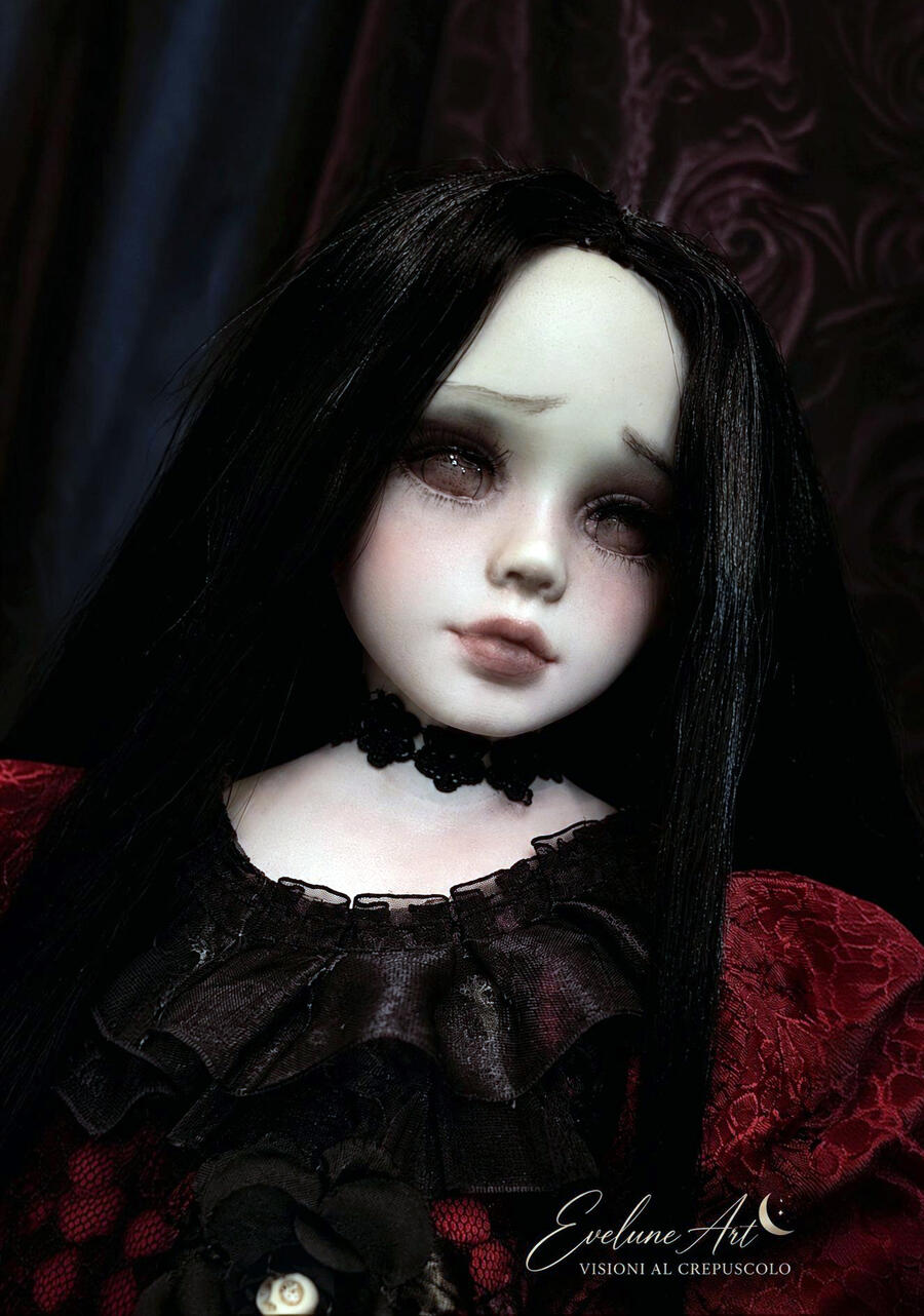 Ardesia Bambola Goth Dark Academia