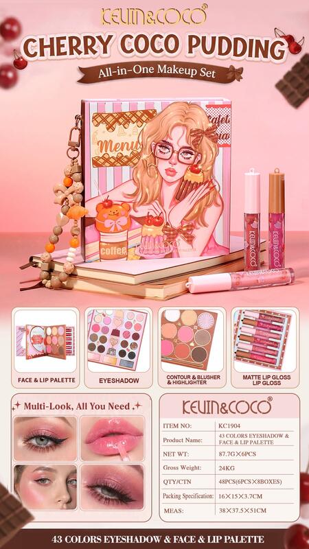 Kevin & Coco Palette Make Up Set [Conf.da 3 pezzi]