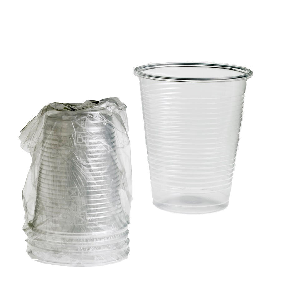 Bicchieri in PLA da 200 ml Imbustati Singolarmente LEONE - conf. 400 pz