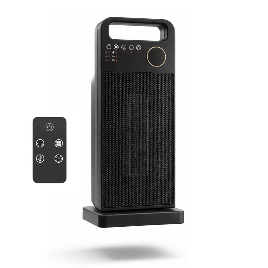 Stufa Termoventilatore a Colonna 2000W a 3 Livelli con Telecomando incluso