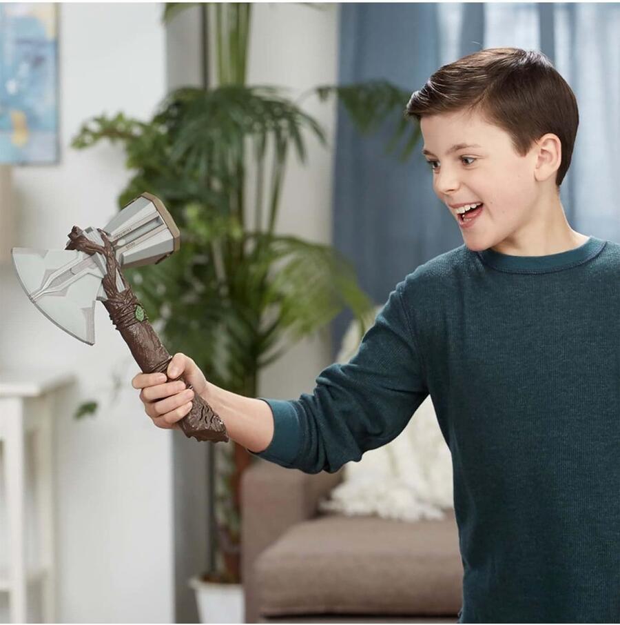 Marvel Hasbro Studios’ Thor: Love And Thunder Marvel’s Stormbreaker Electronic Axe Roleplay Toy with SFX for Children Aged 5 +