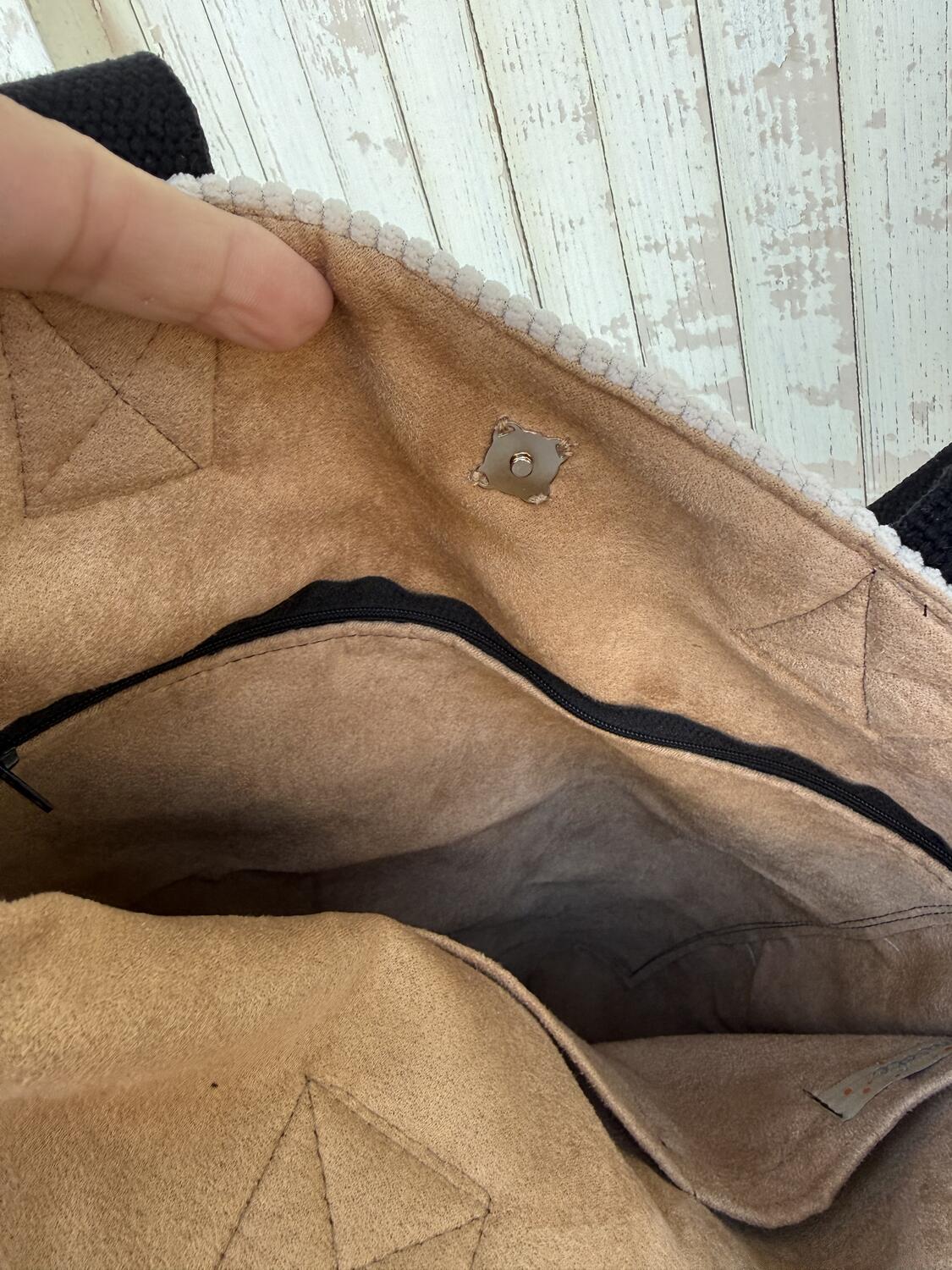 Borsa fascia spina pesce 