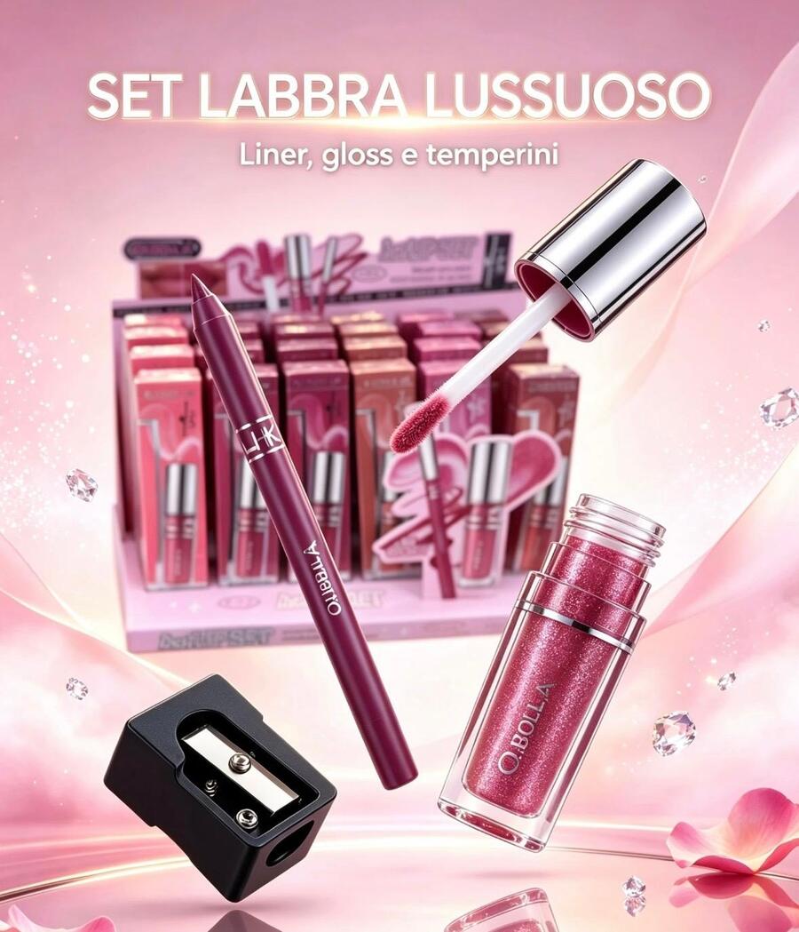 Olibolla Luxury Lip Set [Conf.da 24 pezzi]