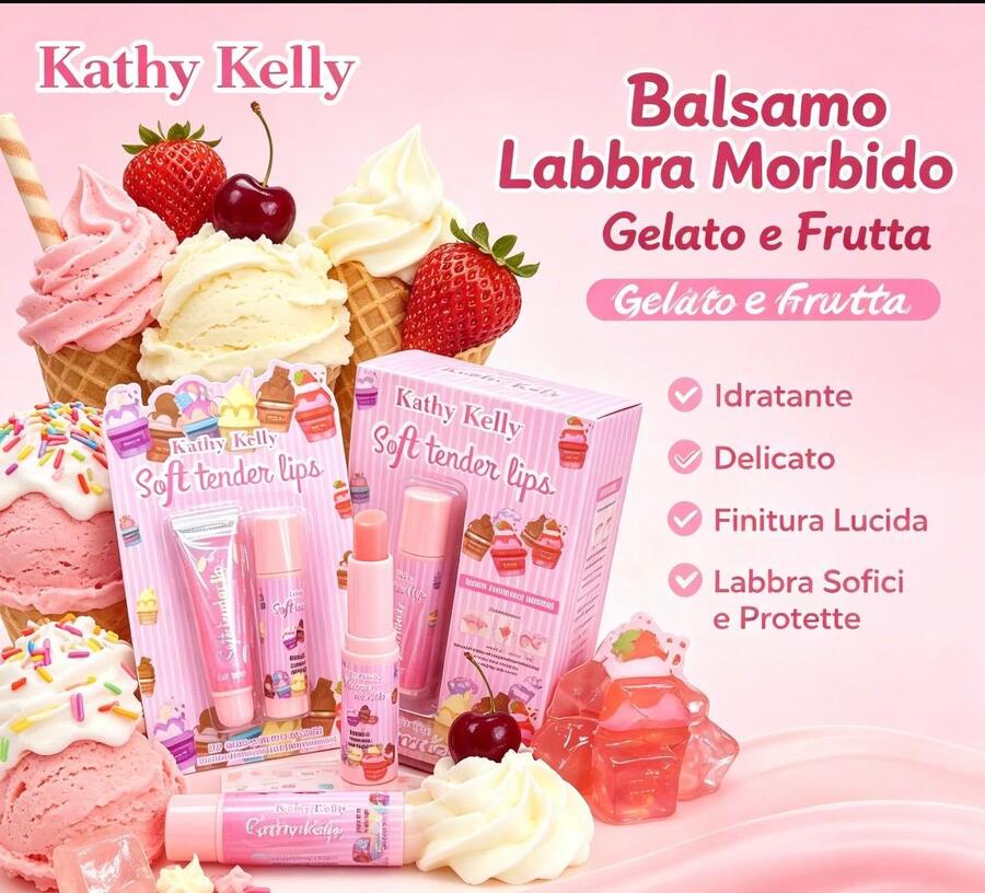 Kathy Kelly Balsamo Labbra (Similare Arabo) [Conf.da 24 kit]