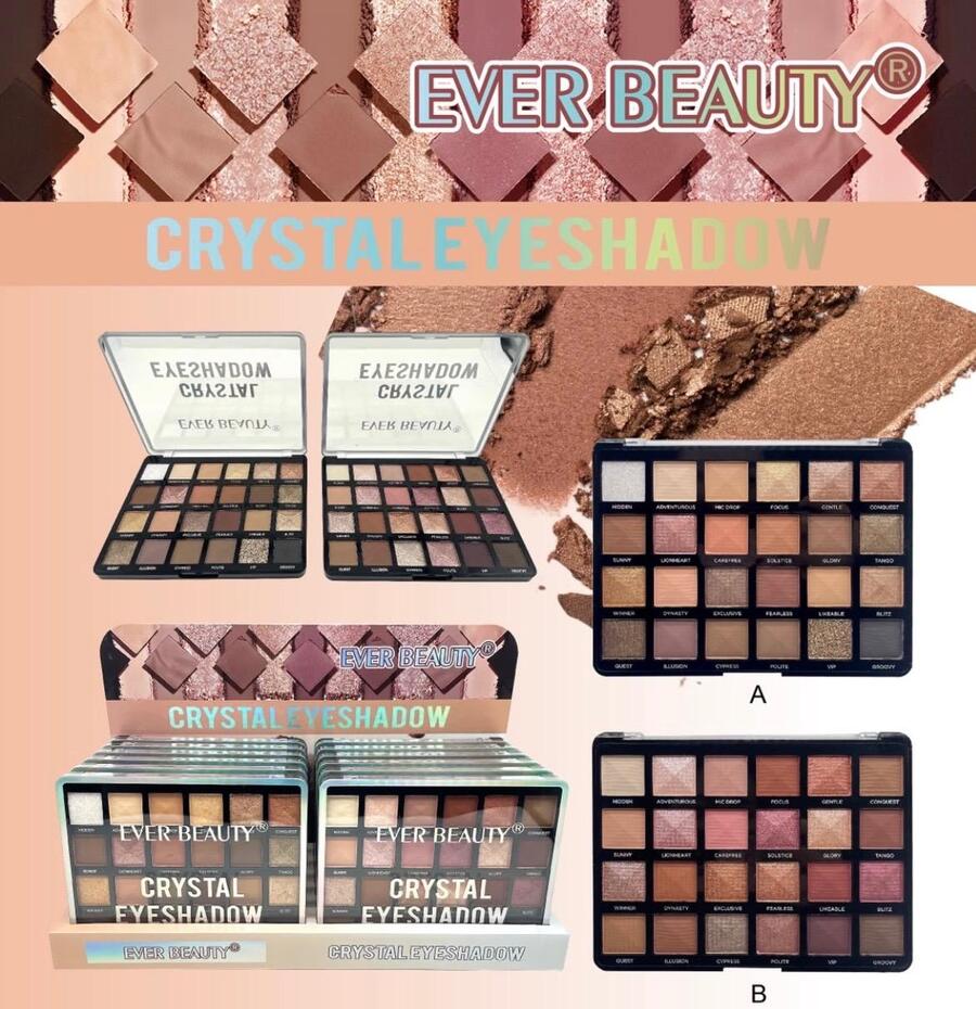 Ever Beauty Crystal Eyeshadow [Conf.da 12 pezzi]