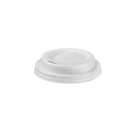 Tappi in CPLA Bianchi per Bicchiere da 115 ml LEONE - conf. 1000 pz