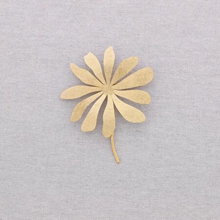 Spilla Acciaio Fiore GOLD