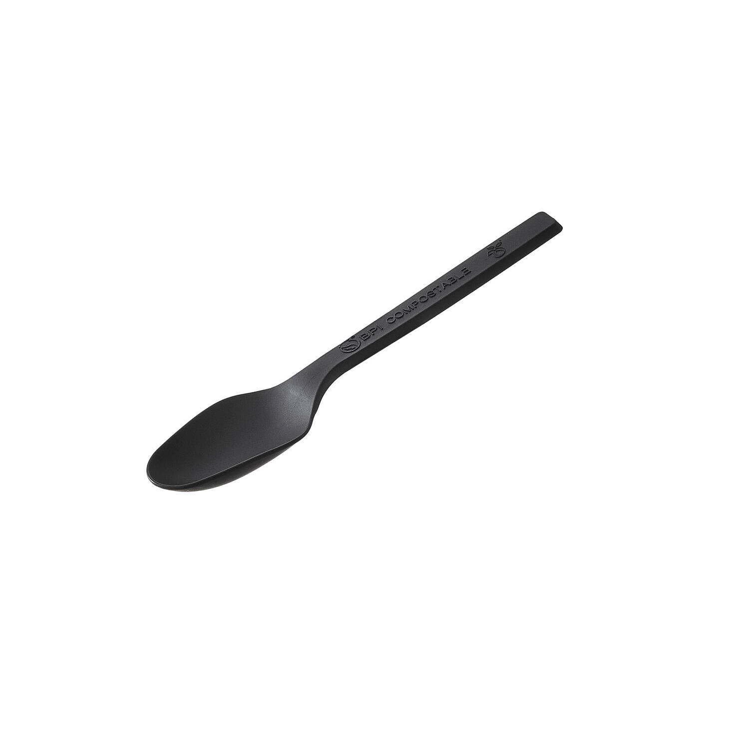 Cucchiaini in CPLA da 10 cm Monouso LEONE - conf- 100 pz