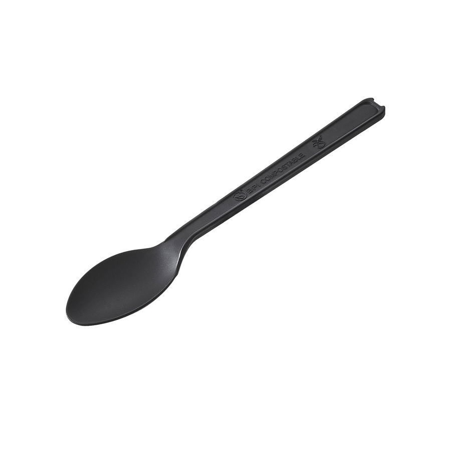 Cucchiaini in CPLA da 12,5 cm Monouso LEONE - conf- 100 pz