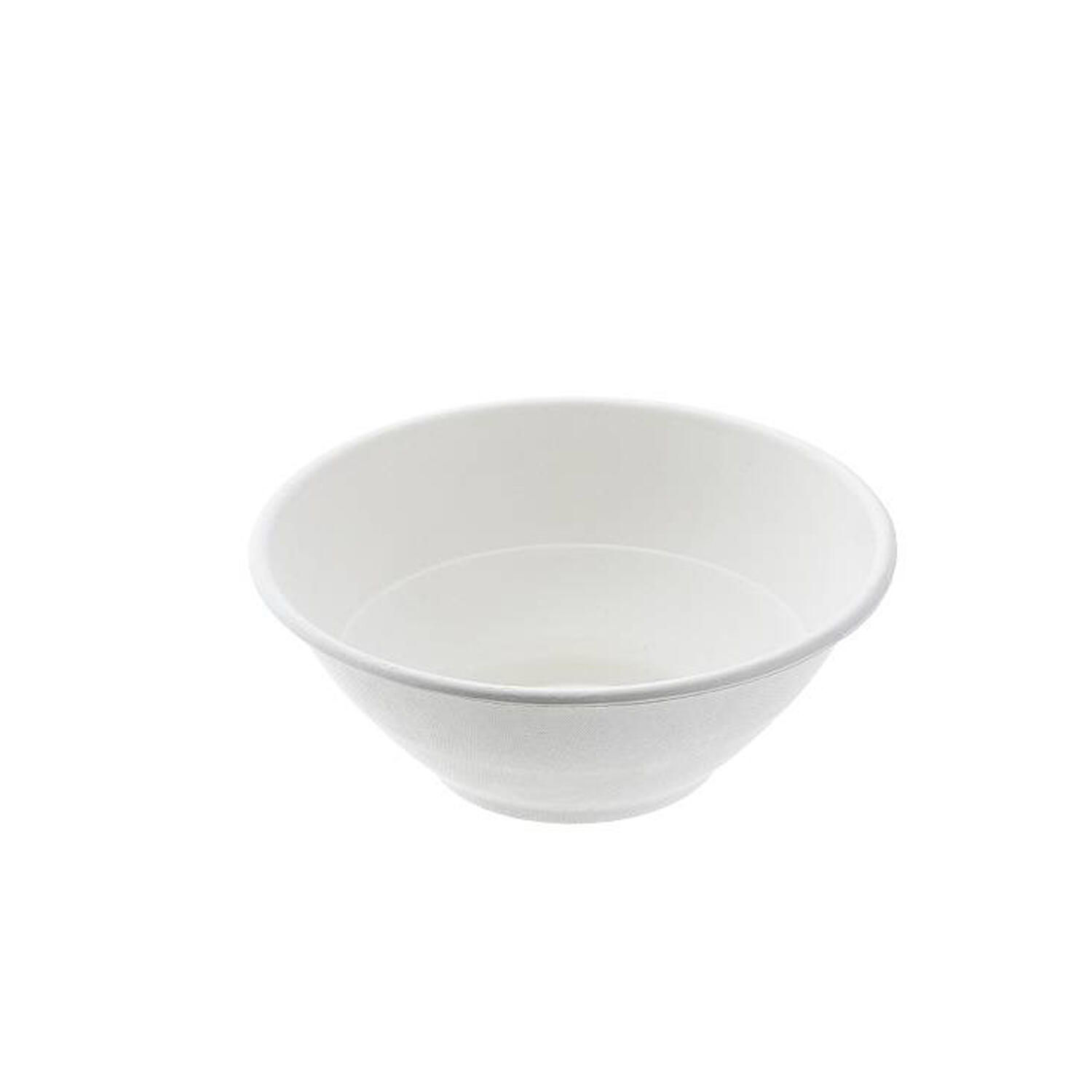 Ciotole BIO Bianche Monouso LEONE - conf. 50 pz
