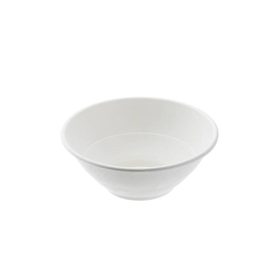 Ciotole BIO Bianche Monouso LEONE - conf. 50 pz