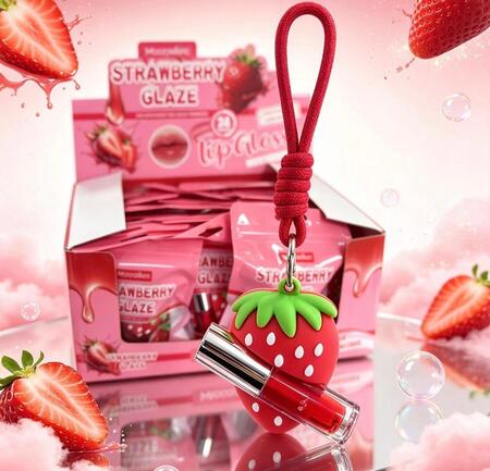 Mocmallure Strawberry Glaze Lip gloss [Conf.da 24 pezzi]