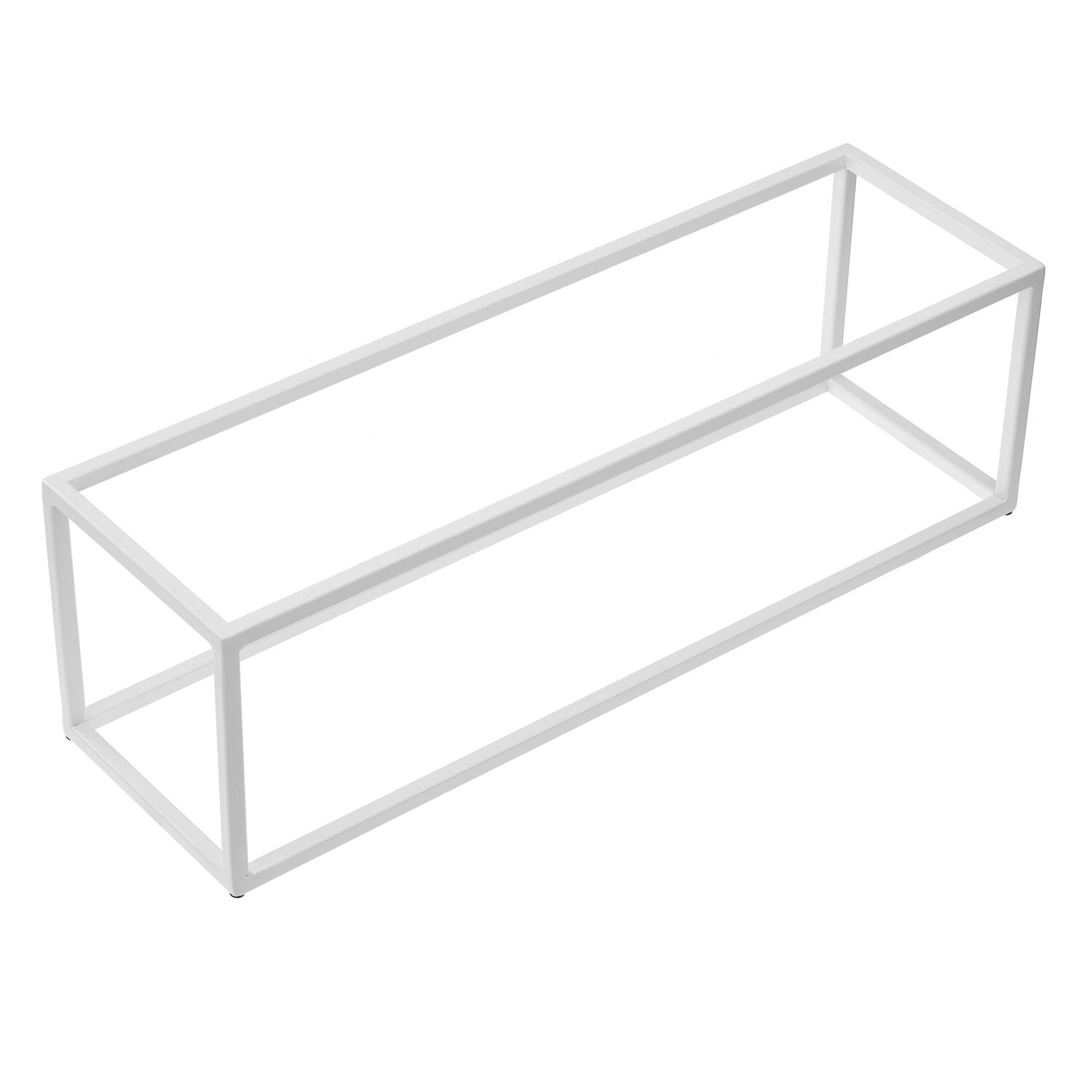 Stand per Buffet in Metallo Bianco LEONE
