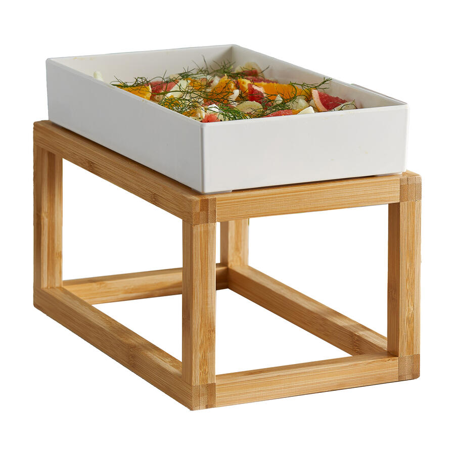 Supporto da Buffet in Bamboo LEONE - conf. 2 pz