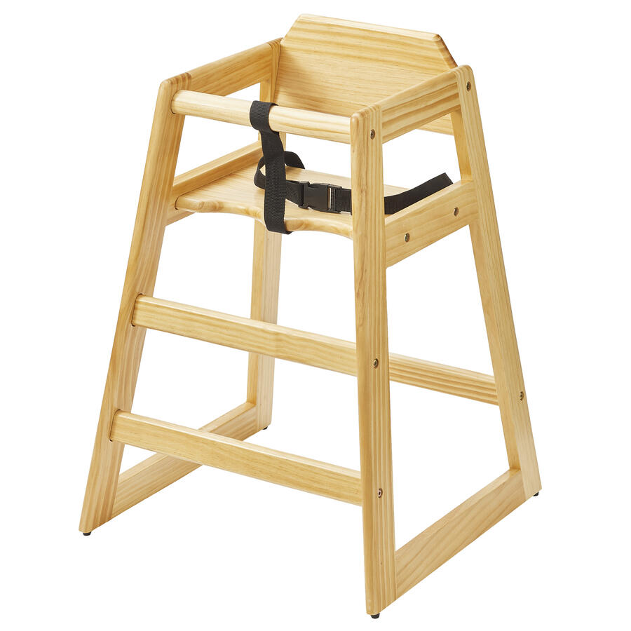 Seggiolone per Bambini in Legno Naturale LEONE