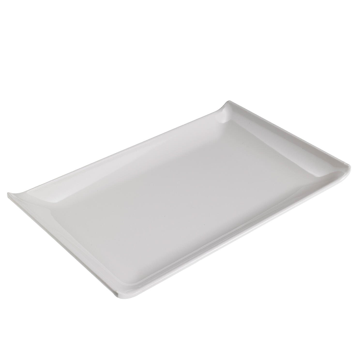 Piatto Rettangolare Bianco in Melamina LEONE