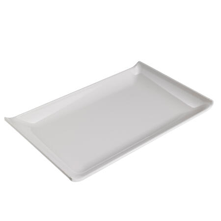 Piatto Rettangolare Bianco in Melamina LEONE