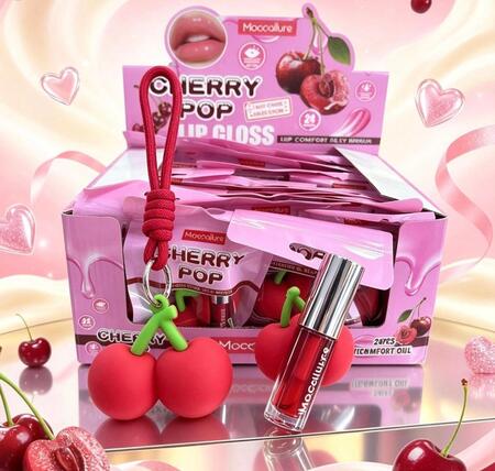 Mocmallure Lip gloss Cherry Pop [Conf.da 24 pezzi]