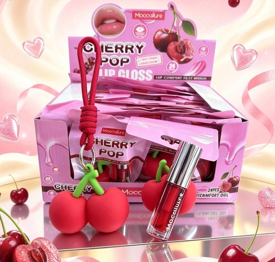 Mocmallure Lip gloss Cherry Pop [Conf.da 24 pezzi]