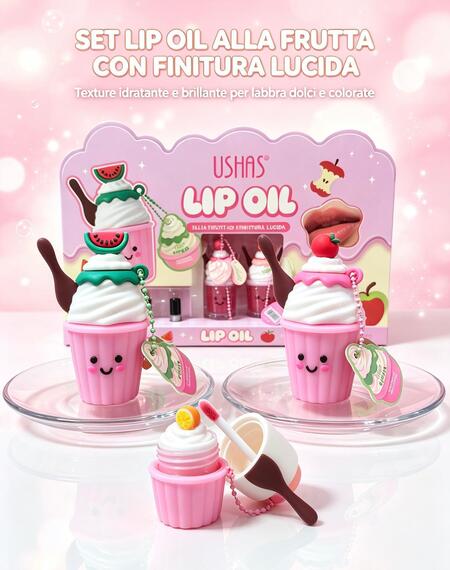 Ushas Lip Oil [Conf.da 24 pezzi]