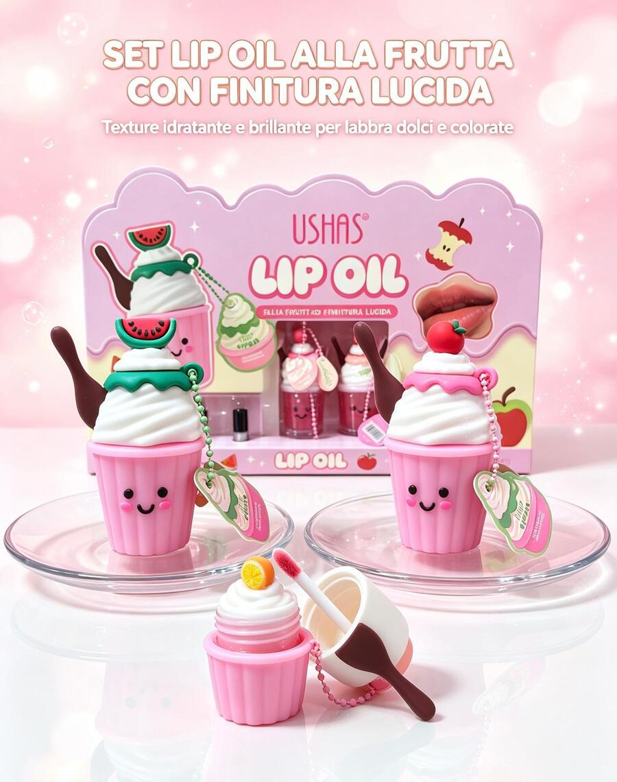 Ushas Lip Oil [Conf.da 24 pezzi]