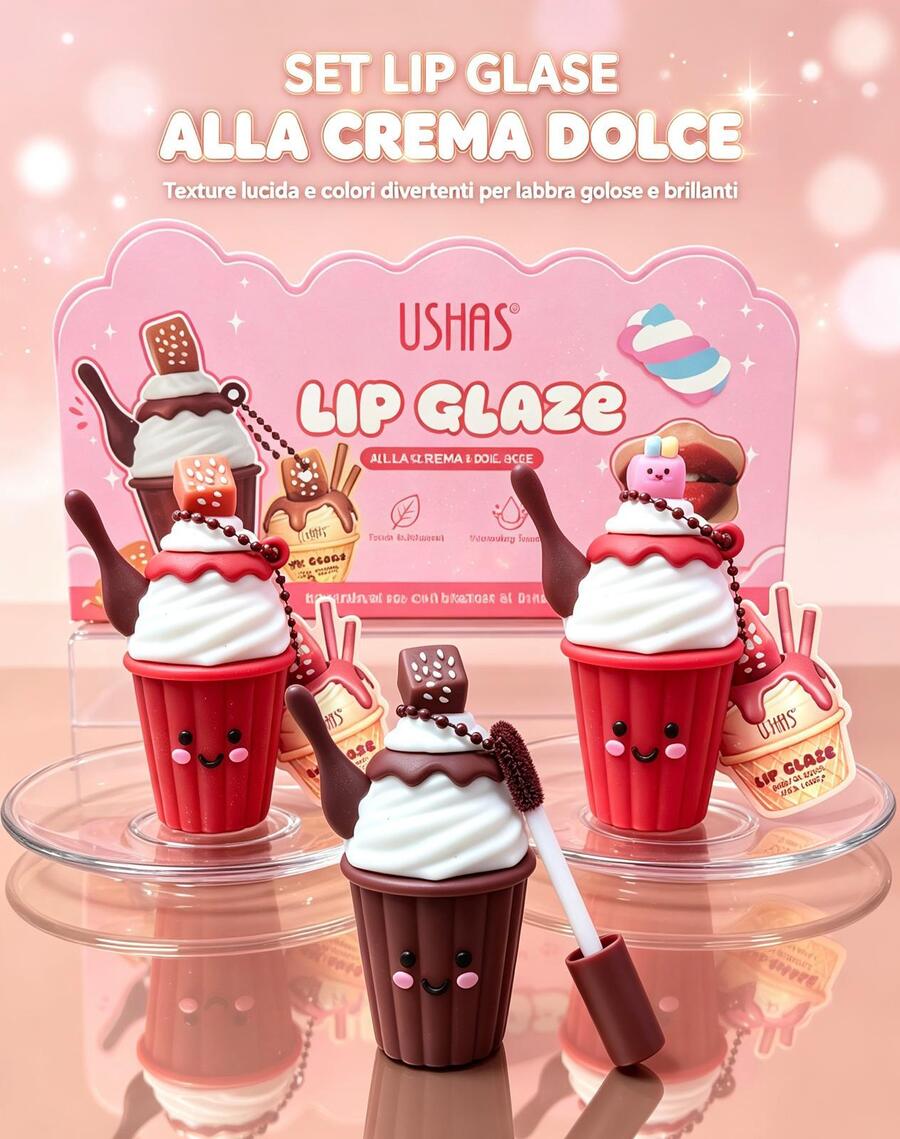 Ushas Lip Glaze [Conf. da 24 pezzi]