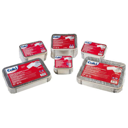 Contenitori in Alluminio con Coperchio CUKI PROFESSIONAL