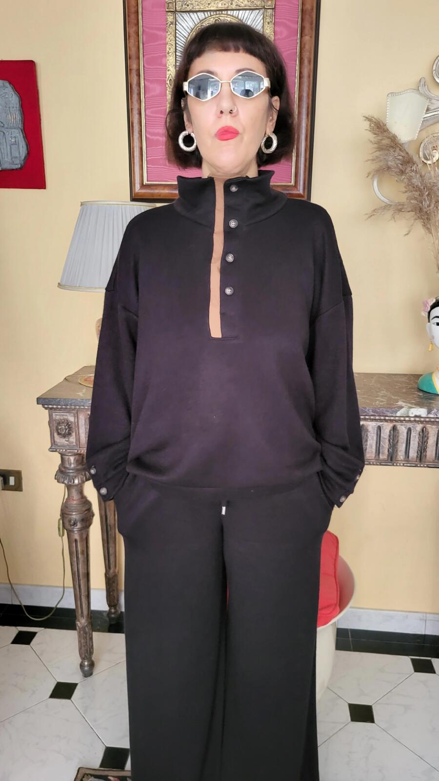 Blusa in maglia