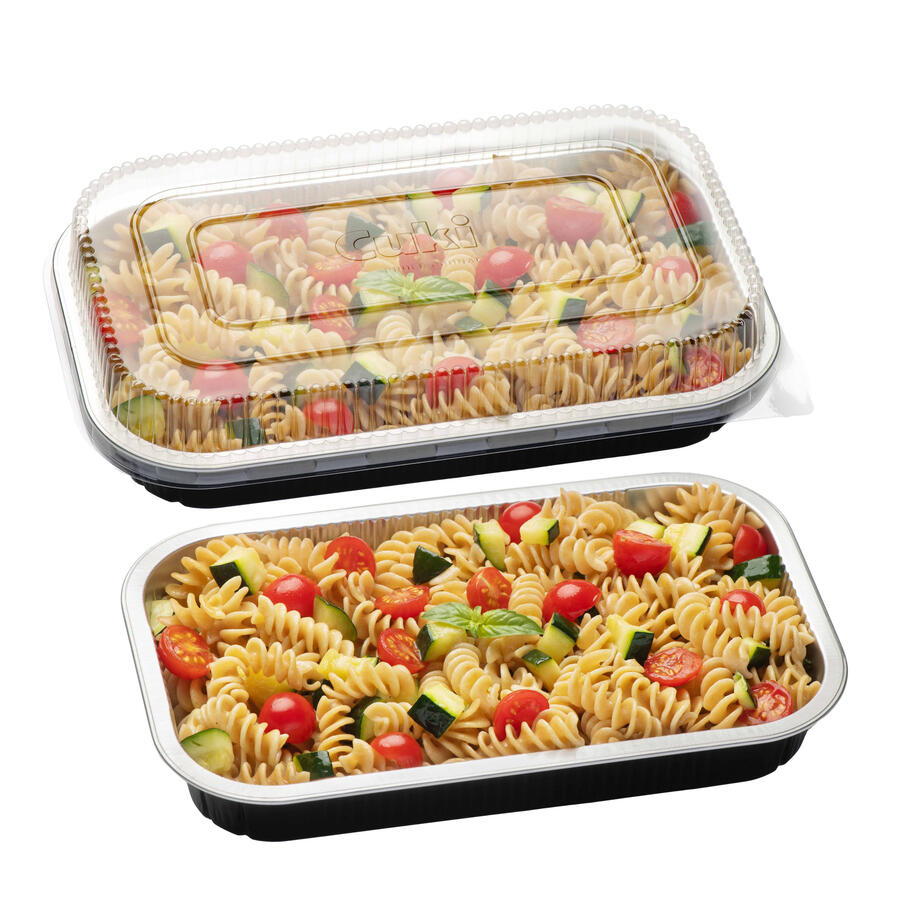 Contenitori in Alluminio Stirato con Coperchio in R-Pet CUKI PROFESSIONAL