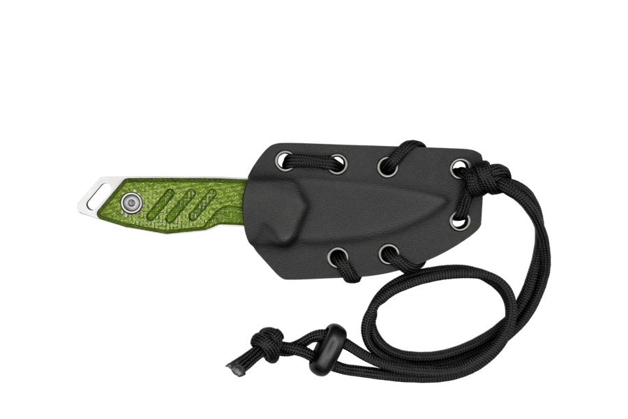 EXTREMA RATIO BFK Nano Nitrogen Green Satin – Coltello EDC a Lama Fissa