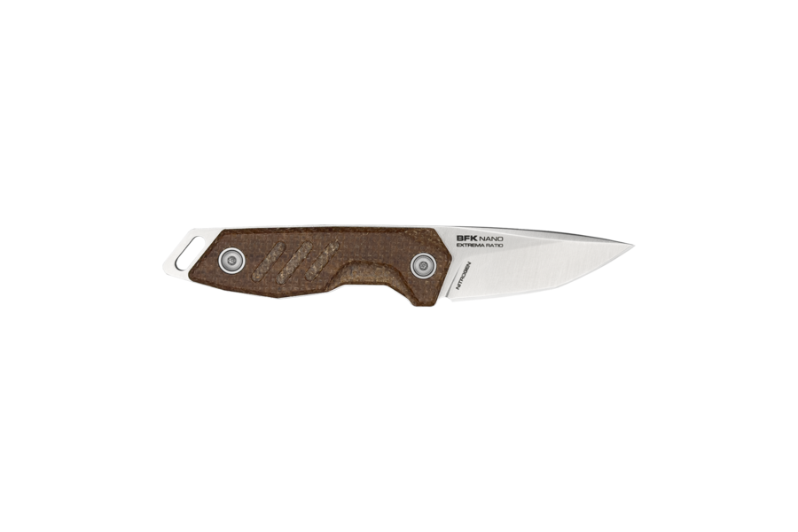 EXTREMA RATIO BFK Nano Nitrogen Tobacco Satin – Coltello EDC a Lama Fissa
