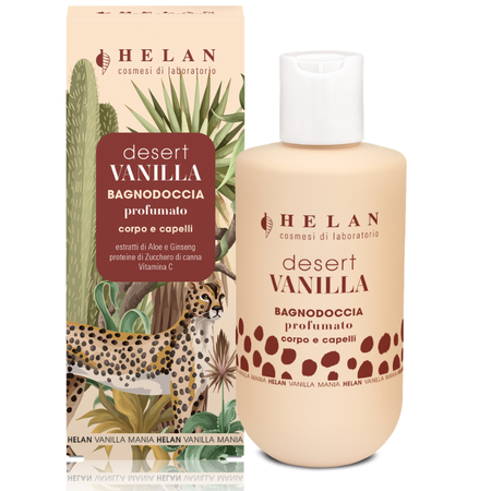 Helan - Desert Vanilla Crema profumata vellutante per il corpo