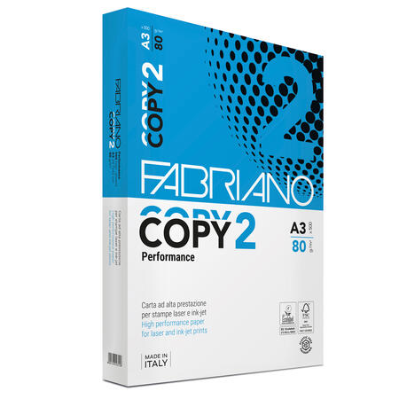 Carta da Fotocopie COPY2 Bianca 80 gr FABRIANO