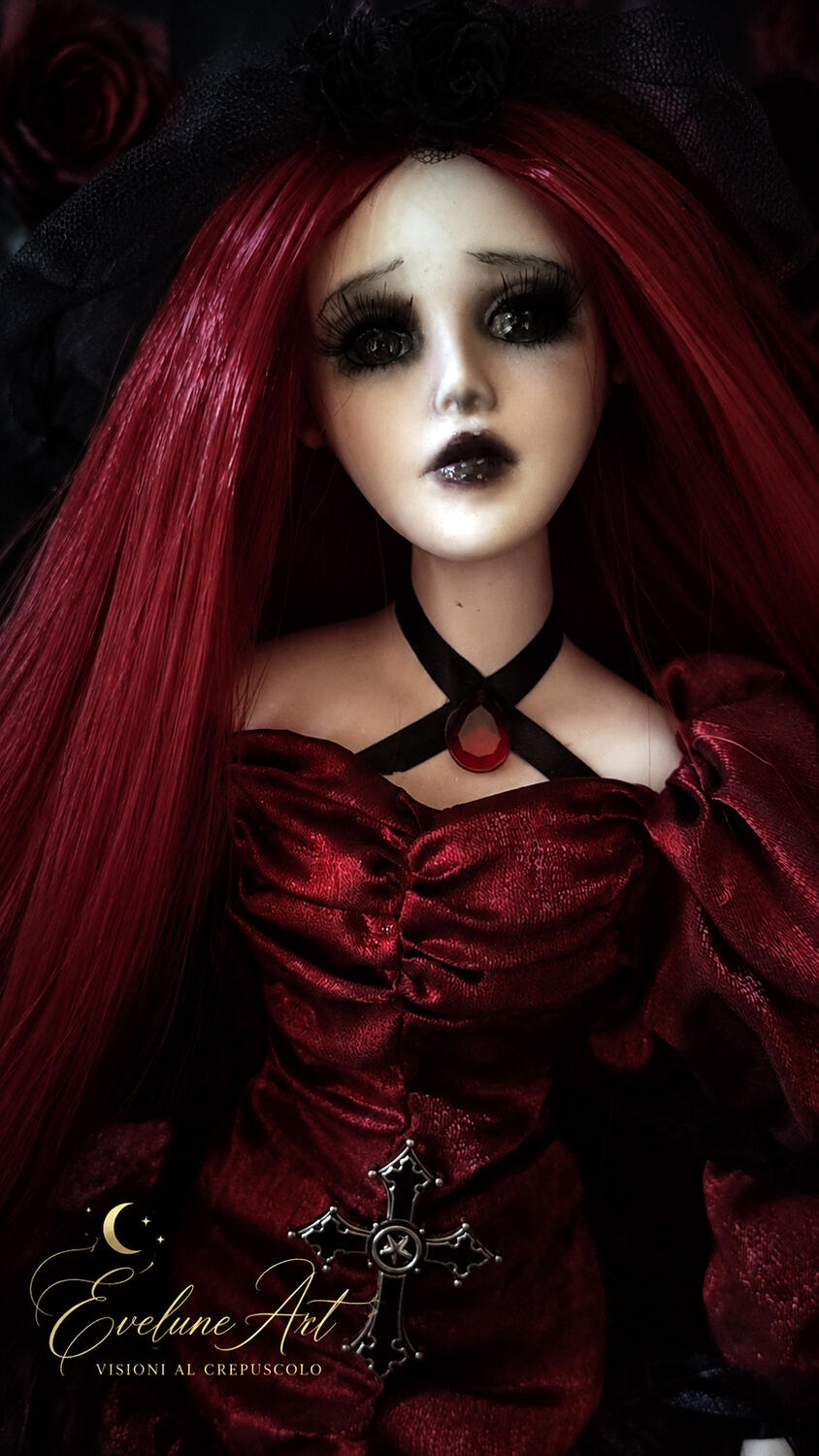 Misty Bambola Gotica Dark Academia
