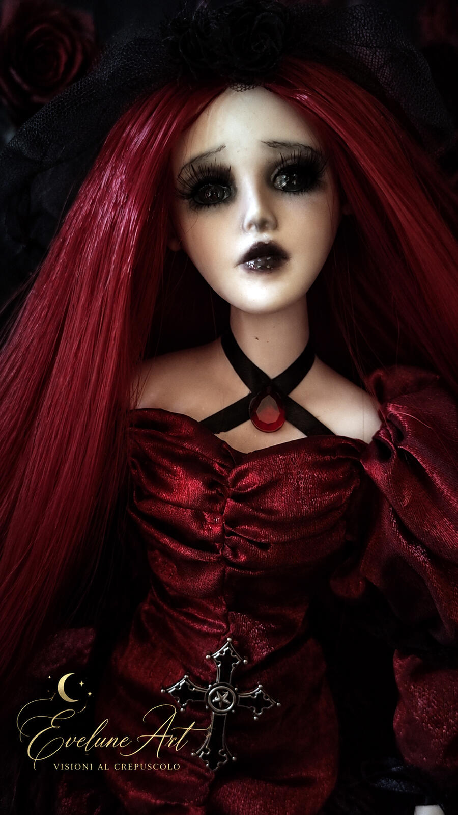 Misty Bambola Gotica Dark Academia