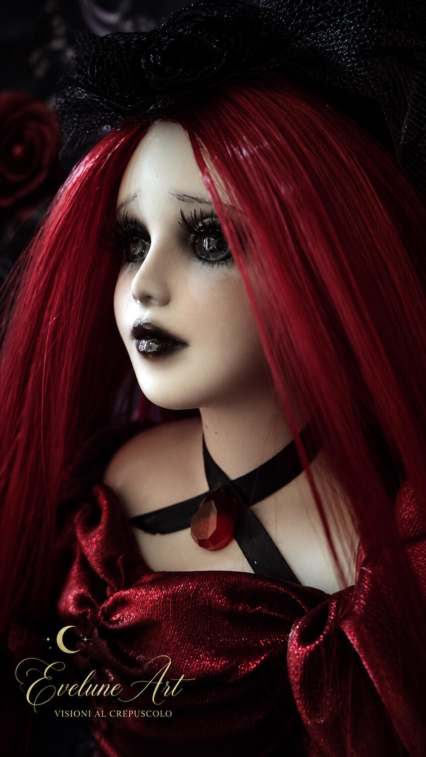 Misty Bambola Gotica Dark Academia