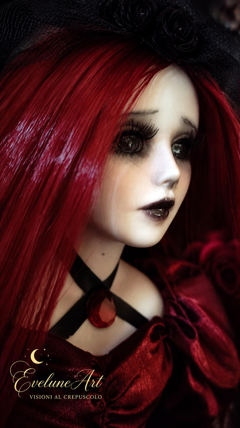 Misty Bambola Gotica Dark Academia
