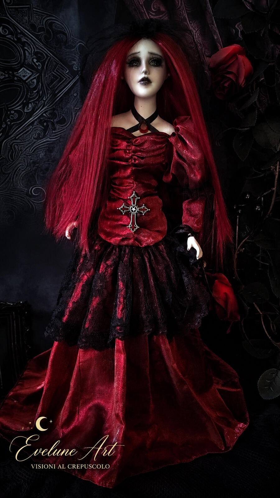 Misty Bambola Gotica Dark Academia
