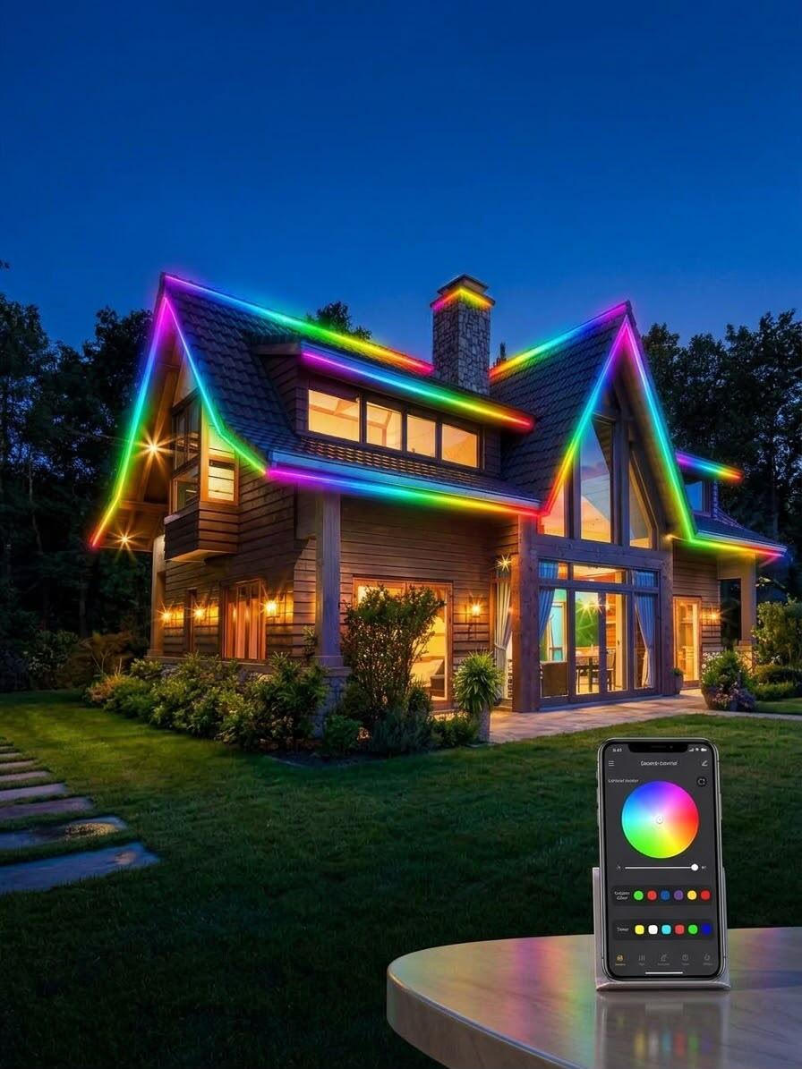 Fantastica Striscia LED RGB Smart 5 Metri Multicolore – Controllo con App e Telecomando