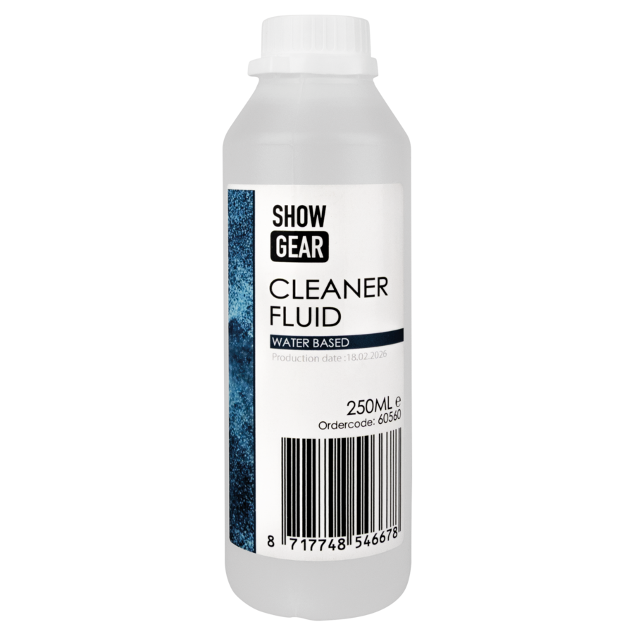 Showgear Liquido detergente per macchina per la nebbia - 250 ML