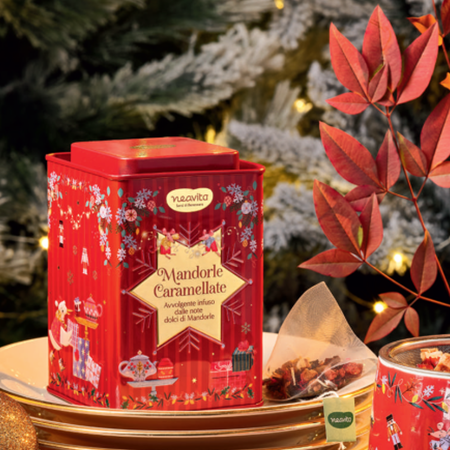 Neavita - Sorsi di Natale Square tin rossa