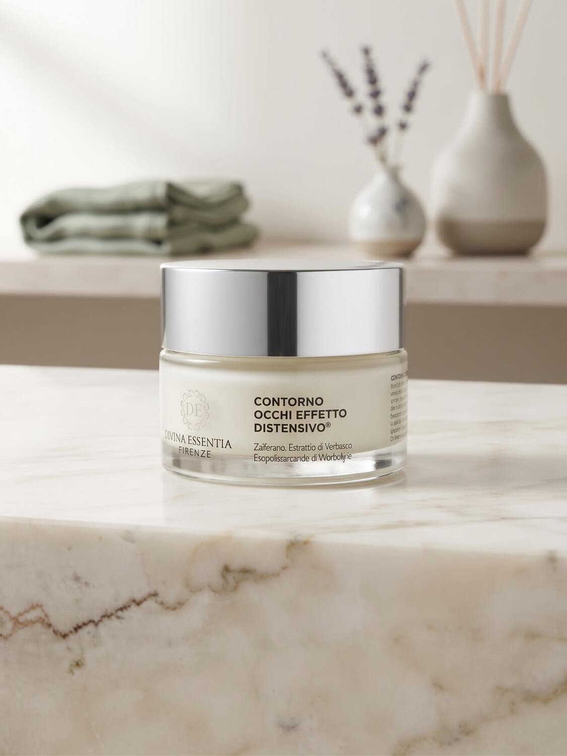 Crema contorno occhi distensivo allo zafferano 