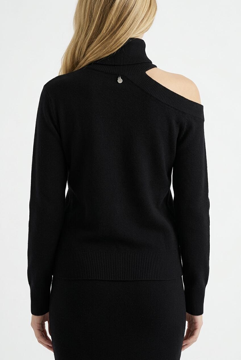 Two Way Maglia Cut Out Con Rombi Nero