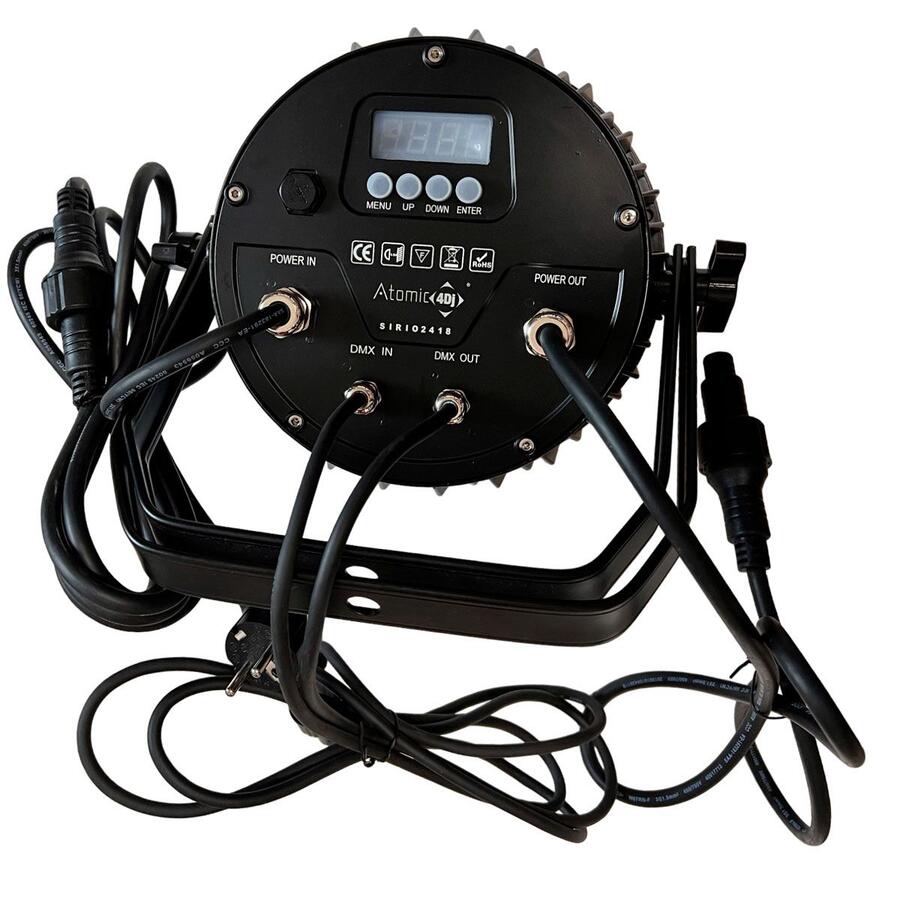 Atomic4DJ Sirio 2418 par LED RGBWA-UV IP65